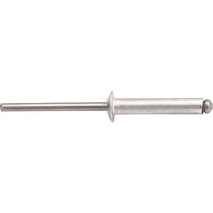 Rebite Repuxo de Alumínio 3,2x8,0mm Mandril Aço com 100 Peça