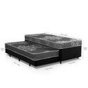 Ver imagem 4 de Cama Box Conjugada Solteiro com Auxiliar Colchões Sensor