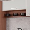 Kit Cozinha Compacta Com Balcão E Pia Inox Esmeralda Capuccino/Off White - Poquema - 4