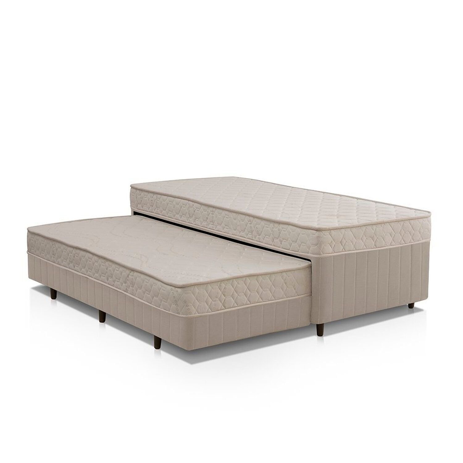 Cama Box Conjugada Solteiro com Auxiliar - 2