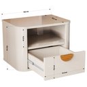 Ver imagem 4 de Mesa de Cabeceira Suspensa Curva Buriti