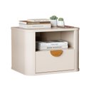 Ver imagem 3 de Mesa de Cabeceira Suspensa Curva Buriti