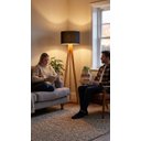 Ver imagem 3 de Luminária de Coluna Desmontável Floripa Cúpula na Cor Preta