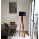 Ver imagem 2 de Luminária de Coluna Desmontável Floripa cupula na cor Preta