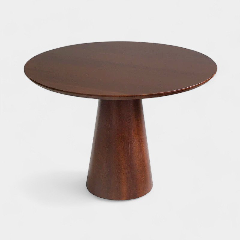 Mesa de Jantar Redonda Cone Organica 100cm - 120cm - 140cm - 150cm ...