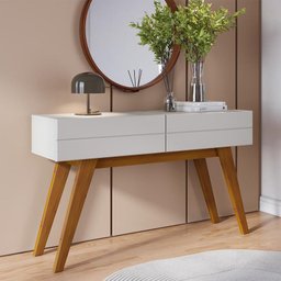 Aparador Noronha 2 Gavetas Off White Matte - Colibri - 2
