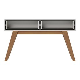 Aparador Noronha 2 Gavetas Off White Matte - Colibri - 5