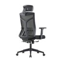 Ver mais imagens de Kit 6 Cadeiras Escritório Presidente NR17 Office Lugano Preto