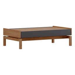 Mesa de Centro em Madeira Maciça e MDF Linha Barcelona  - 3