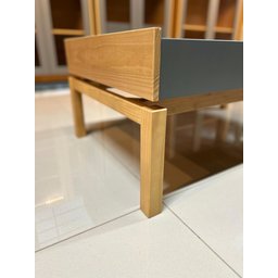 Mesa de Centro em Madeira Maciça e MDF Linha Barcelona  - 6