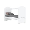 Ver imagem 5 de Quarto de Bebê Completo Flocos Casa 812 com Berço 2 em 1 e Cômoda 5 Gavetas