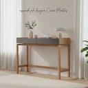 Ver imagem 7 de Aparador 2 Gavetas em MDF e Madeira Maciça Linha Barcelona