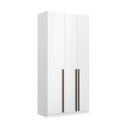Ver imagem 4 de Guarda Roupa Solteiro 3 Portas 100% MDF Vicenzo