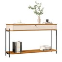 Ver imagem 3 de Aparador Curvo 1 Gaveta Pés e Puxador em Metal 121cm Tucupí