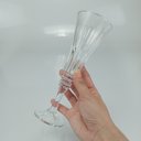Ver imagem 3 de Jogo 6 Peças Taça de Cristal 160ml Transparente 21x7x7cm Vinho Água Espumante