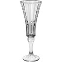 Ver imagem 1 de Jogo 6 Peças Taça de Cristal 160ml Transparente 21x7x7cm Vinho Água Espumante