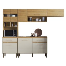 Cozinha Compacta 4 Peças Santiago 197,5x250x38,5 Cm - 2
