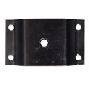 Ver imagem 5 de Kit 6 Chapinhas Chapa Elevada Fixação Pés Palito Rosca 5/16 Preto G59 Gran Belo Puff Aparador Banco 