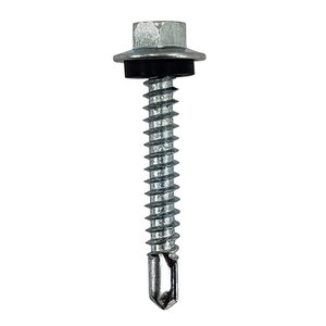 Parafuso Telha/metal Cabo Flangeada Perfurante Arruela Fixa Stein 12x1.1/2 (5.5x38)