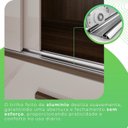 Ver imagem 6 de Guarda Roupa Casal 3 Portas 9 Gavetas com Espelho Luana