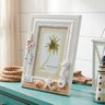 Porta Retrato Mesa Decoração Casa de Praia Mar Oceano 5x7" - 2