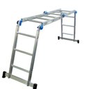 Ver imagem 2 de Escada Articulada em Alumínio 12 Degraus