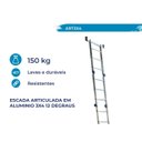 Ver imagem 6 de Escada Articulada em Alumínio 12 Degraus