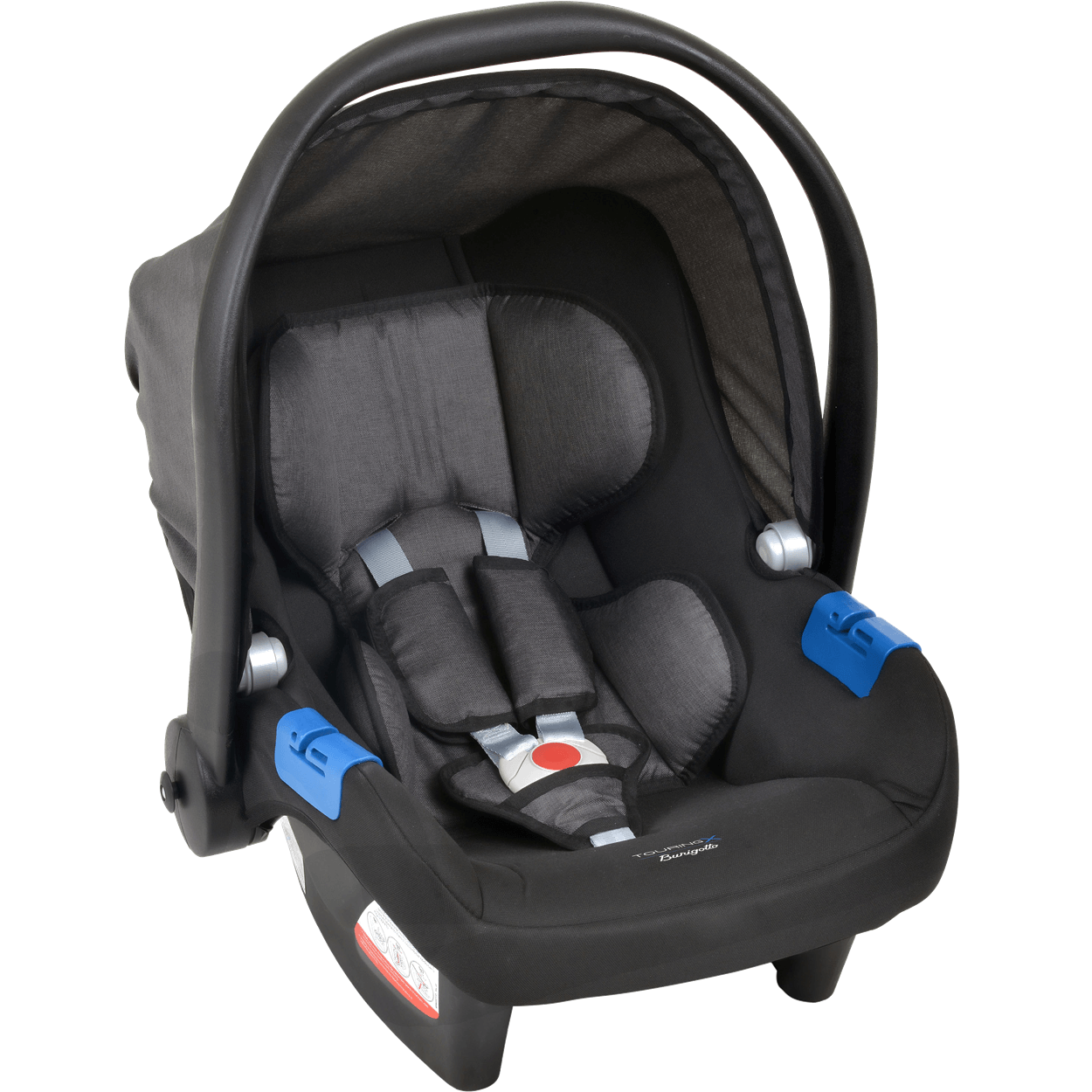 Bebe Conforto com Base para Carro Burigotto Touring X Dark Grey - 3