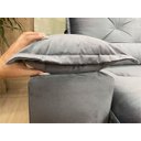 Ver imagem 6 de Sofá Retrátil Reclinável 1,80 m Cinza 502 Zuqui Plus