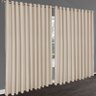 cortina blackout sala e quarto 6,00 x 2,80 Turin palha - 1