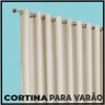 cortina blackout sala e quarto 6,00 x 2,80 Turin palha - 4