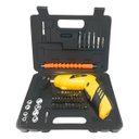 Ver imagem 3 de Kit Mini Parafusaderia 28 Bits + 8 Soquetes sem Fio Recarregável Usb
