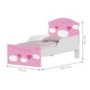 Ver imagem 1 de Mini Cama Nuvens Meninas Com Colchão
