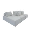 Ver imagem 1 de Sofá Ilha na Caixa em Módulos Mobili 3 Chaise Boucle Bege Estofama