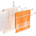 Ver imagem 2 de Varal de Parede Maxeb Sanfonado 77 Cm Aço Branco