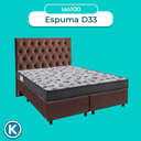 Ver imagem 4 de Cama + Box Blindado e Colchão Ortobom D33 Casal - Iso100 + Cabeceira