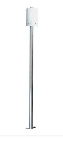 Cesto Individual Lixeira Coleta Seletiva 40 Litros Com Poste:Vermelho - 10