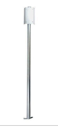 Cesto Individual Lixeira Coleta Seletiva 40 Litros Com Poste:Vermelho - 16