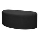 Ver imagem 1 de Puff Orgânico Palermo 100cm Bouclê - Sofa Store:bouclê Preto