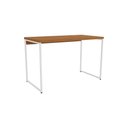 Ver imagem 1 de Mesa Escritório Secretaria Desk 118 Canela/branco