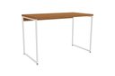 Ver imagem 1 de Mesa Escritório Secretaria Desk 118 Canela/branco