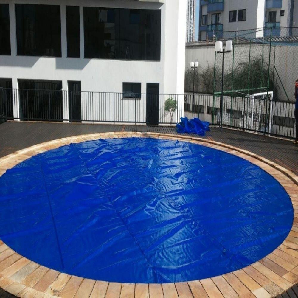Capa Térmica Piscina 330 Micras Atco 6,50x6,50 Black/blue - 4