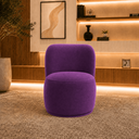 Ver imagem 2 de Poltrona Decorativa Bia Orgânica Veludo Recepção Sala Estar Quarto
