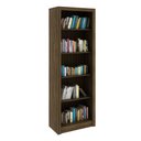 Ver imagem 1 de Estante Livreiro Multiuso 4 Prateleiras ME4104 Nogal - Tecno Mobili