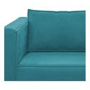 Ver imagem 6 de Poltrona Decorativa Europa Suede Azul Turquesa Doce Sonho Móveis