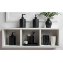 Ver imagem 1 de Nicho Triplo Decoração - para Banheiro Cozinha Sala Quarto 50x23x10 - Branco Tx