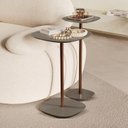 Ver imagem 1 de Conjunto Mesa Lateral Florença Alta e Baixa - Lf 049