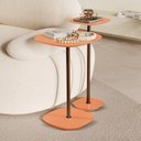 Ver imagem 1 de Conjunto Mesa Lateral Florença Alta e Baixa - Lf 049