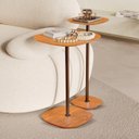 Ver imagem 1 de Conjunto Mesa Lateral Florença Alta e Baixa - Lf 049