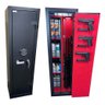 Cofre Digital 140x40x35 para 4 Armas Longas Porta Maciça - 1